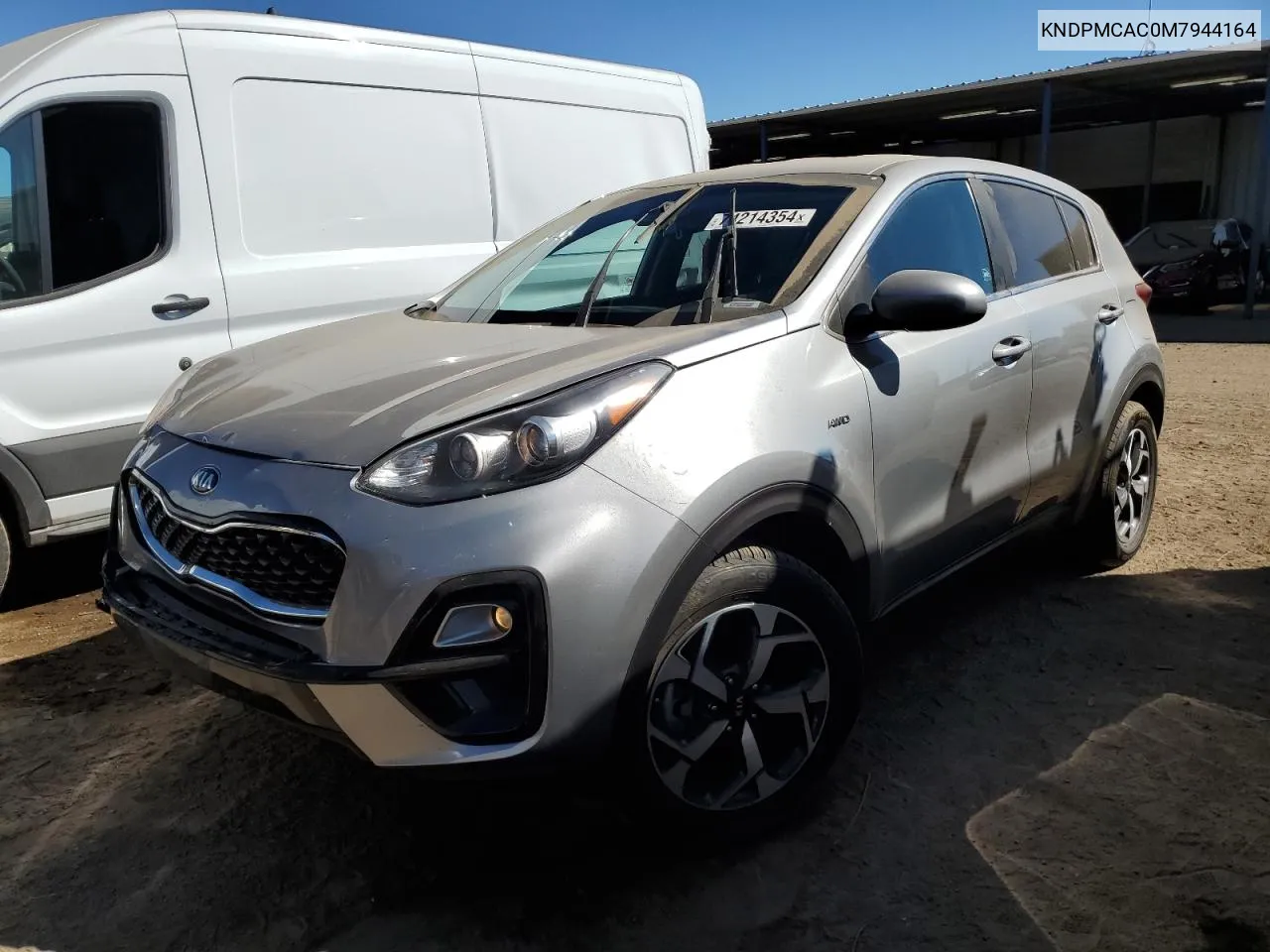 2021 Kia Sportage Lx VIN: KNDPMCAC0M7944164 Lot: 74214354