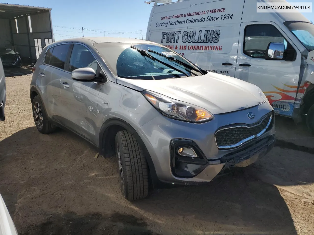 2021 Kia Sportage Lx VIN: KNDPMCAC0M7944164 Lot: 74214354