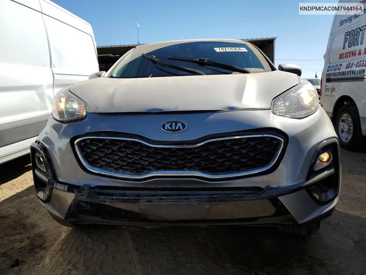 2021 Kia Sportage Lx VIN: KNDPMCAC0M7944164 Lot: 74214354