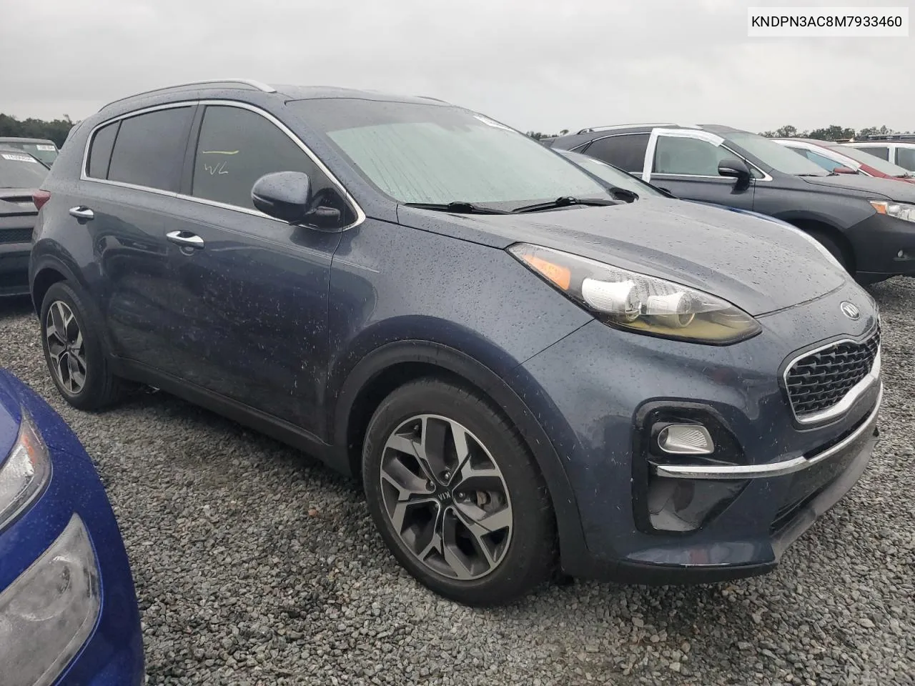 2021 Kia Sportage Ex VIN: KNDPN3AC8M7933460 Lot: 74444484