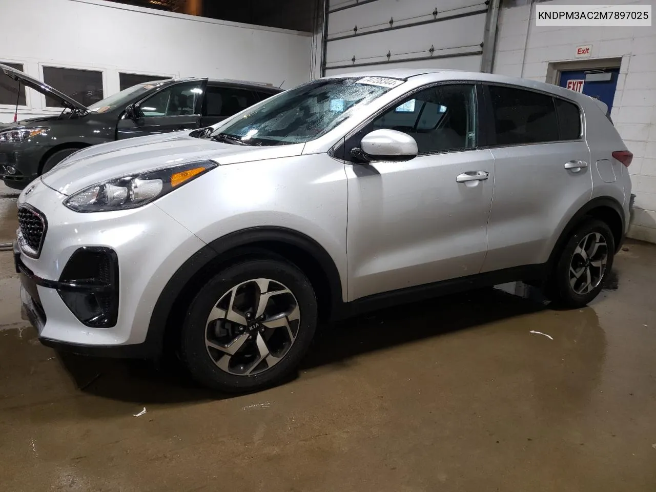 2021 Kia Sportage Lx VIN: KNDPM3AC2M7897025 Lot: 74728344