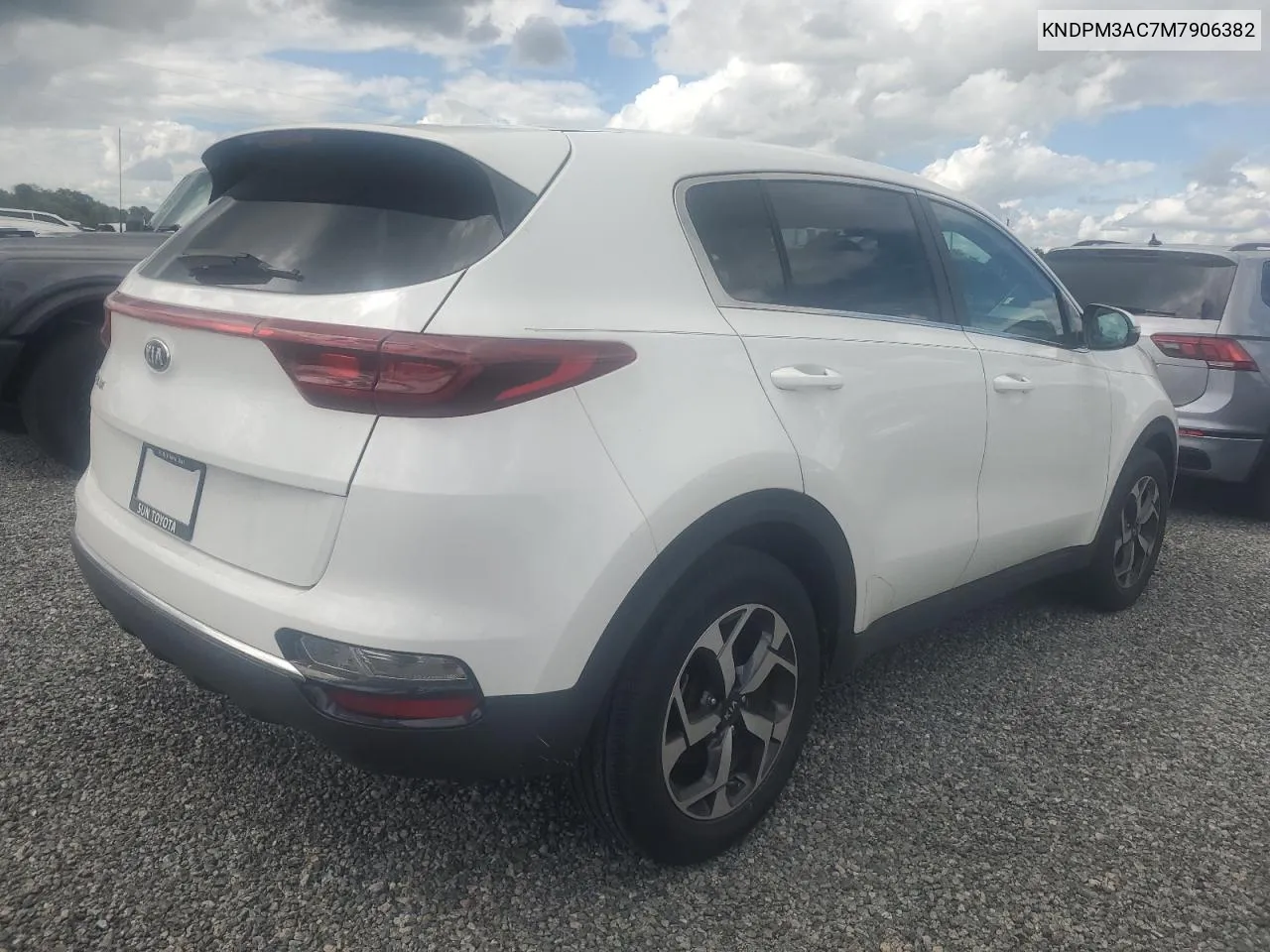 2021 Kia Sportage Lx VIN: KNDPM3AC7M7906382 Lot: 74756494