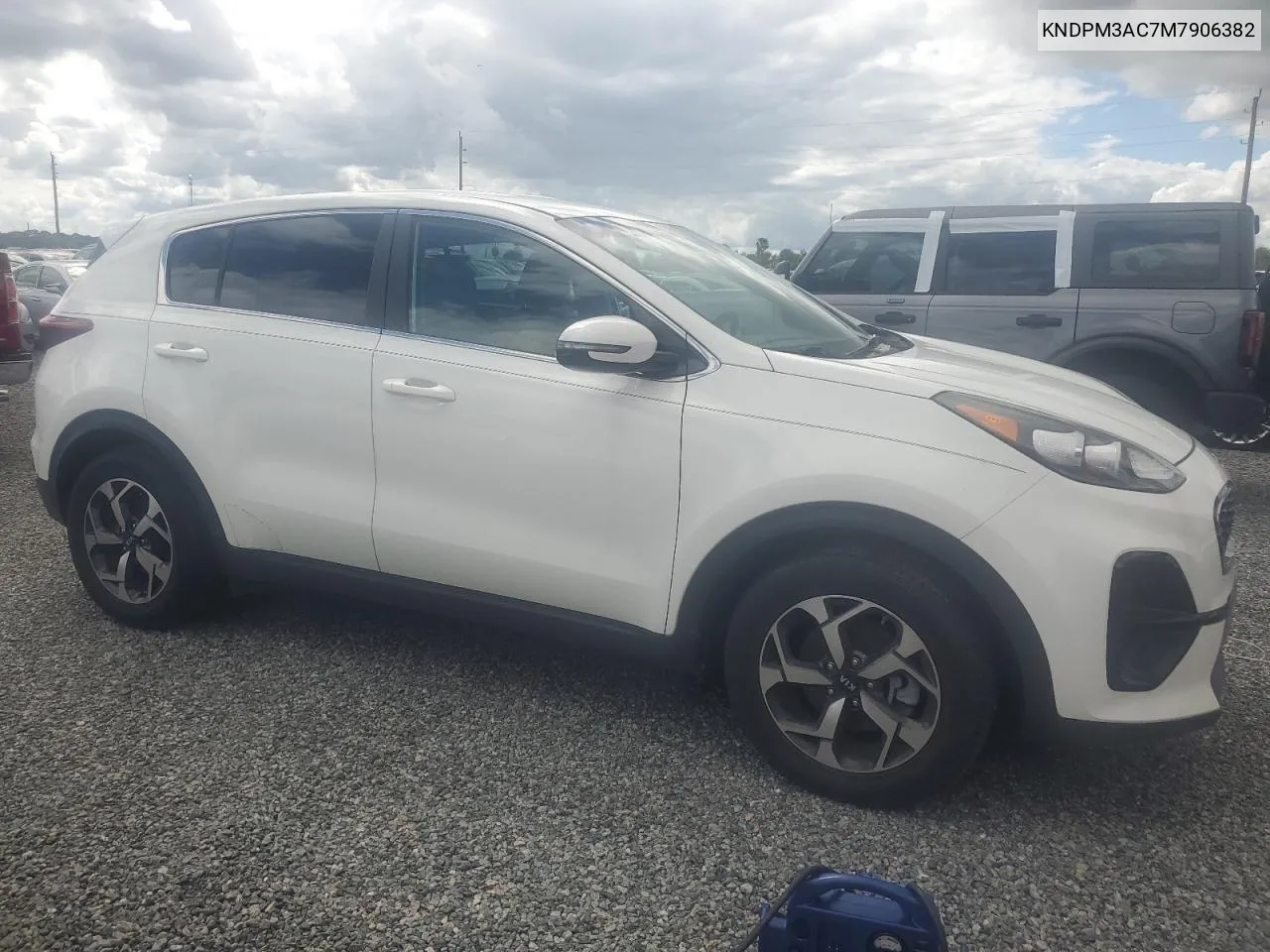 2021 Kia Sportage Lx VIN: KNDPM3AC7M7906382 Lot: 74756494