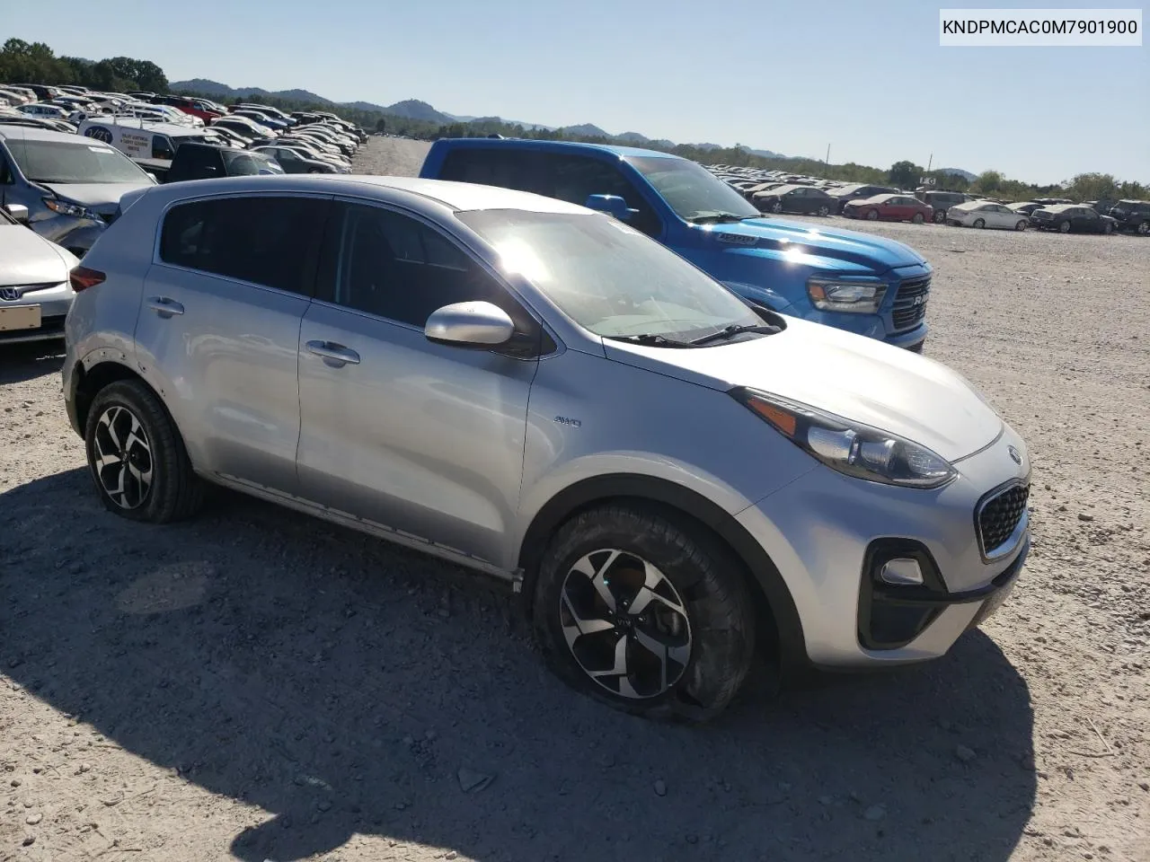 KNDPMCAC0M7901900 2021 Kia Sportage Lx