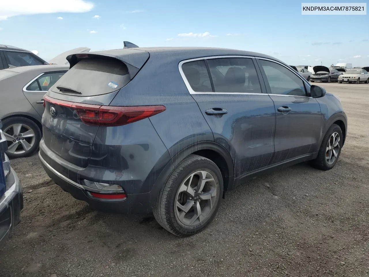 2021 Kia Sportage Lx VIN: KNDPM3AC4M7875821 Lot: 74916804