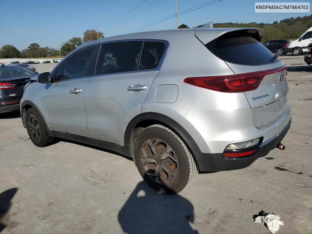 2021 Kia Sportage Lx VIN: KNDPM3AC7M7864702 Lot: 74986034