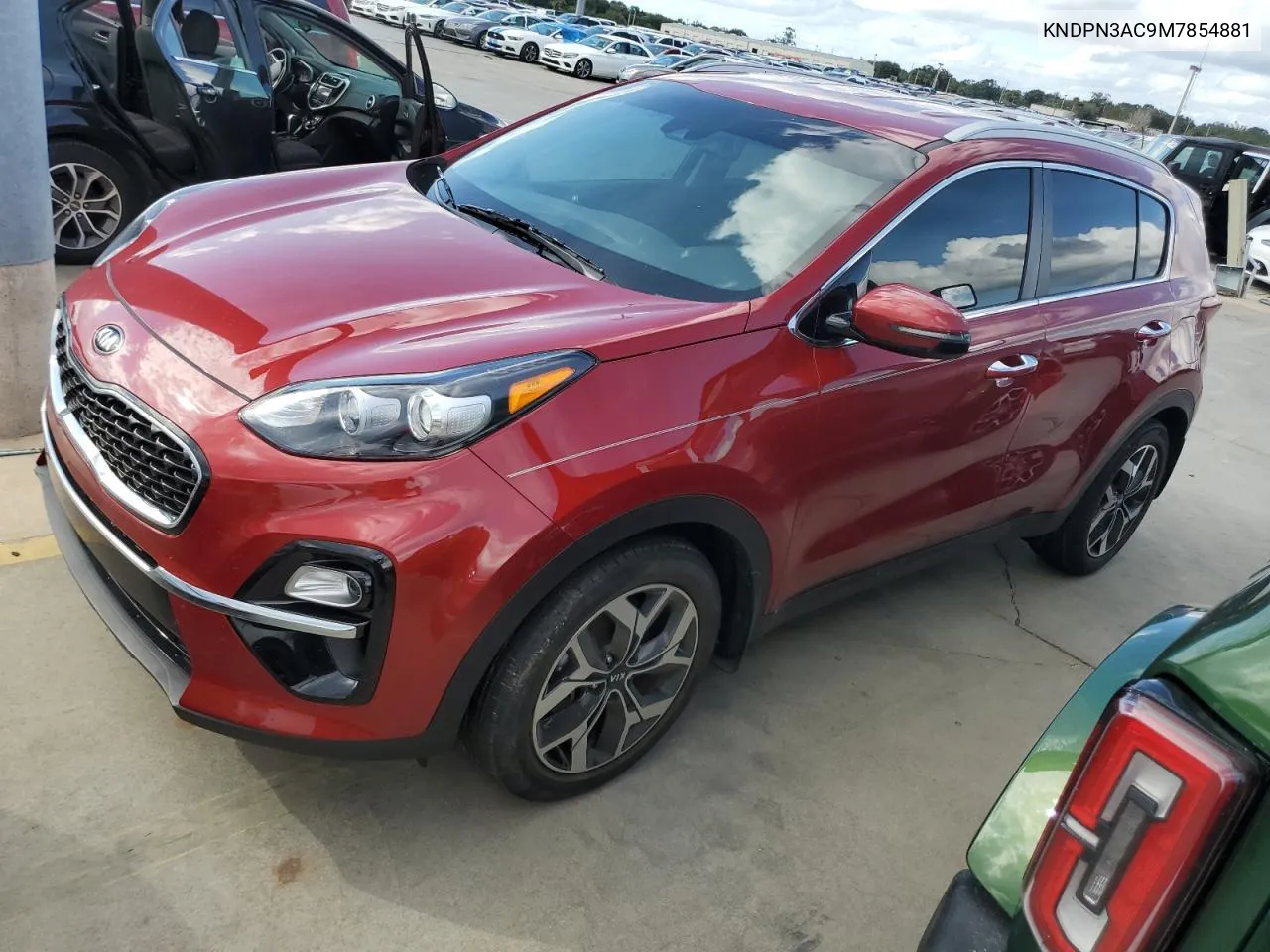 2021 Kia Sportage Ex VIN: KNDPN3AC9M7854881 Lot: 75073114