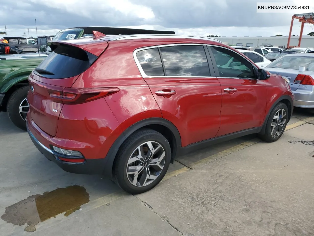 KNDPN3AC9M7854881 2021 Kia Sportage Ex