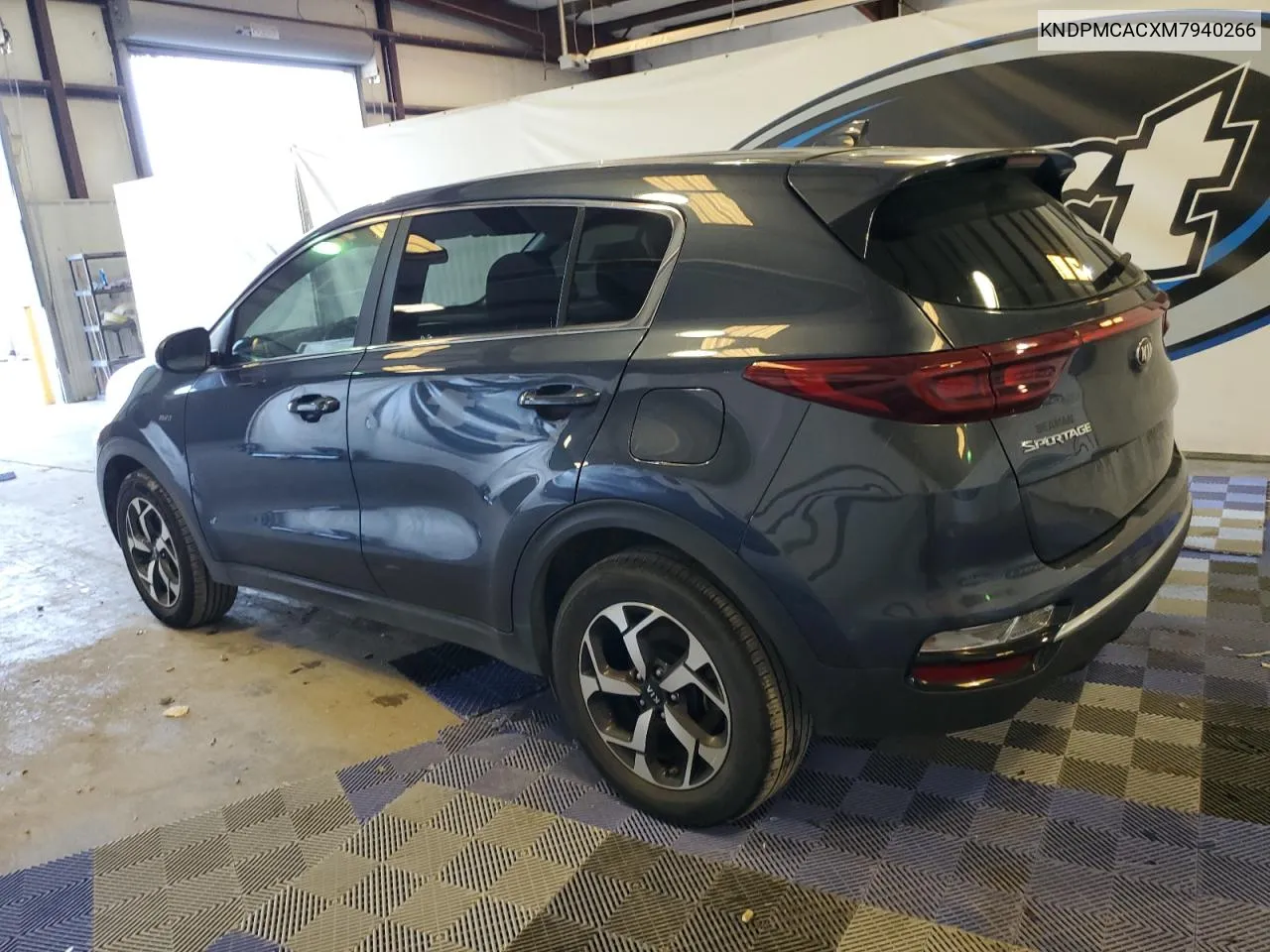 2021 Kia Sportage Lx VIN: KNDPMCACXM7940266 Lot: 75402104