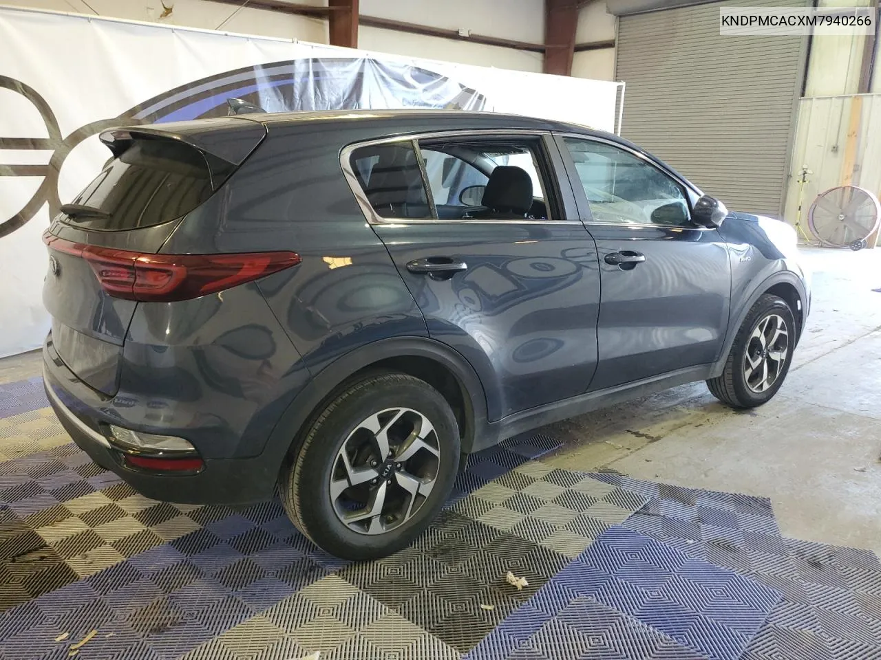 2021 Kia Sportage Lx VIN: KNDPMCACXM7940266 Lot: 75402104