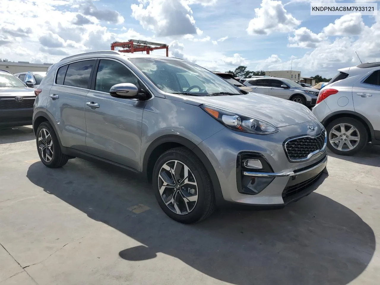 2021 Kia Sportage Ex VIN: KNDPN3AC8M7933121 Lot: 75482014