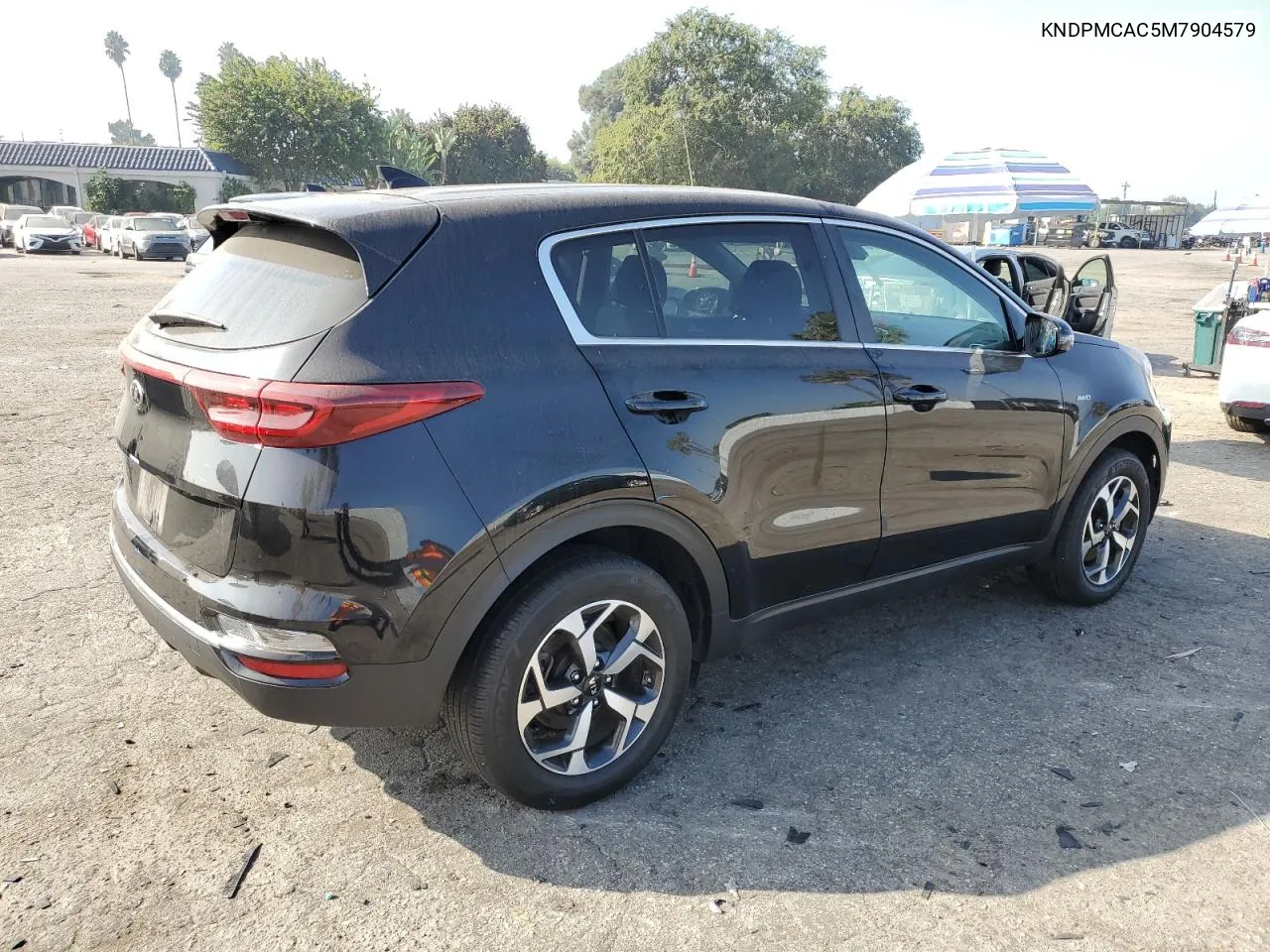 2021 Kia Sportage Lx VIN: KNDPMCAC5M7904579 Lot: 75508914