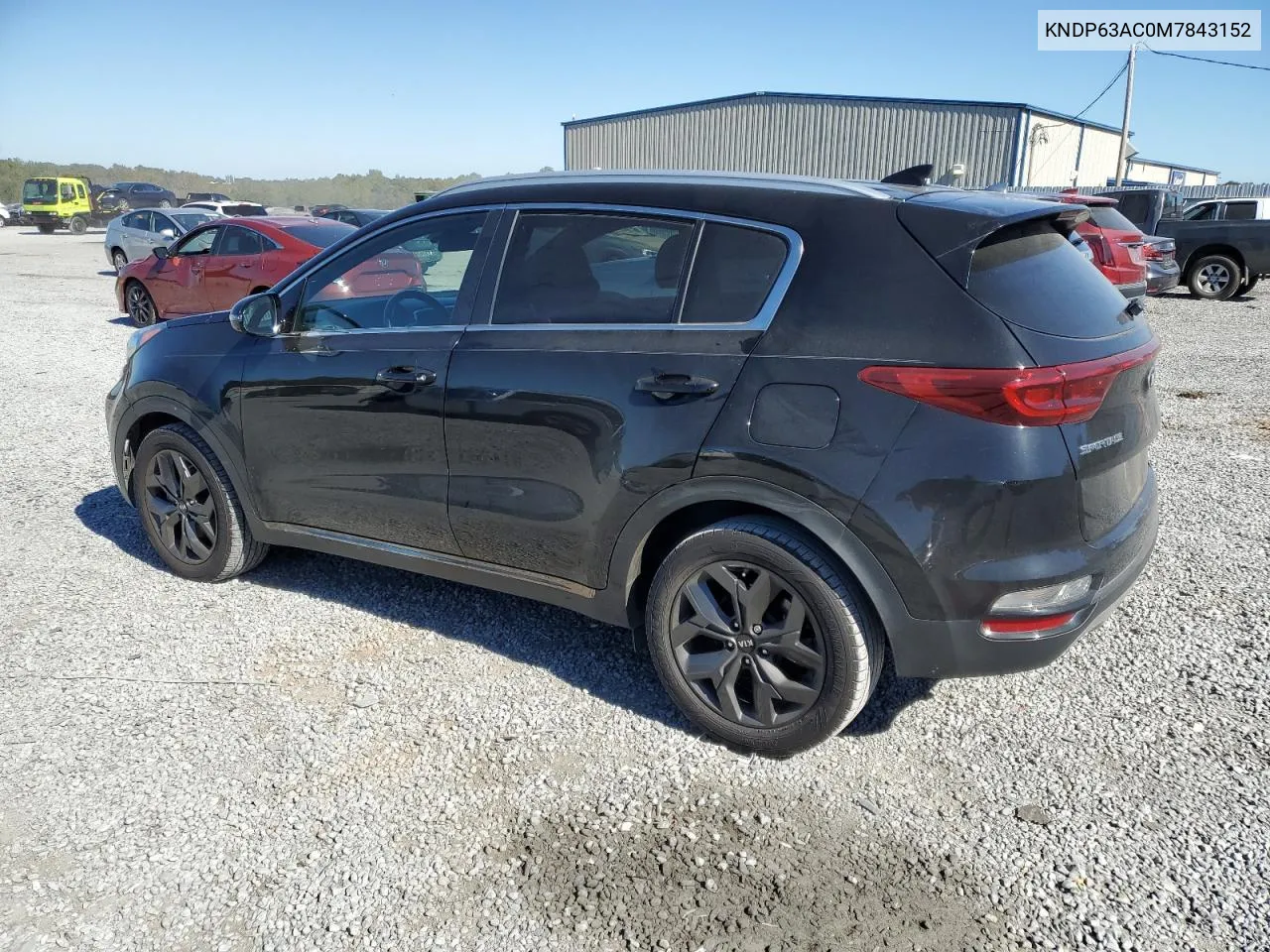 2021 Kia Sportage S VIN: KNDP63AC0M7843152 Lot: 75654414