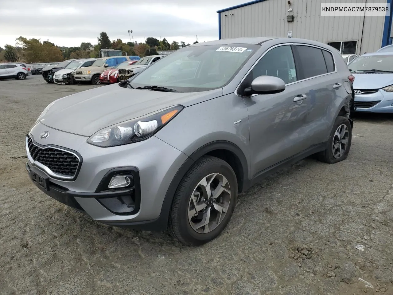 KNDPMCAC7M7879538 2021 Kia Sportage Lx