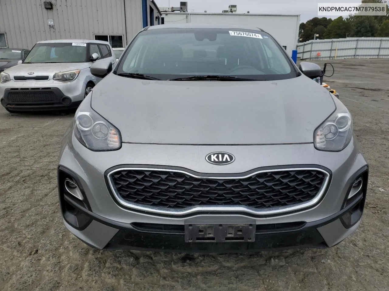 2021 Kia Sportage Lx VIN: KNDPMCAC7M7879538 Lot: 75676074