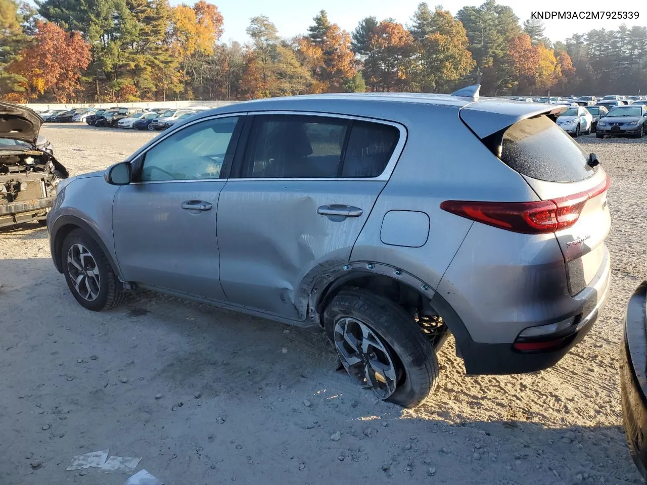 2021 Kia Sportage Lx VIN: KNDPM3AC2M7925339 Lot: 75702234