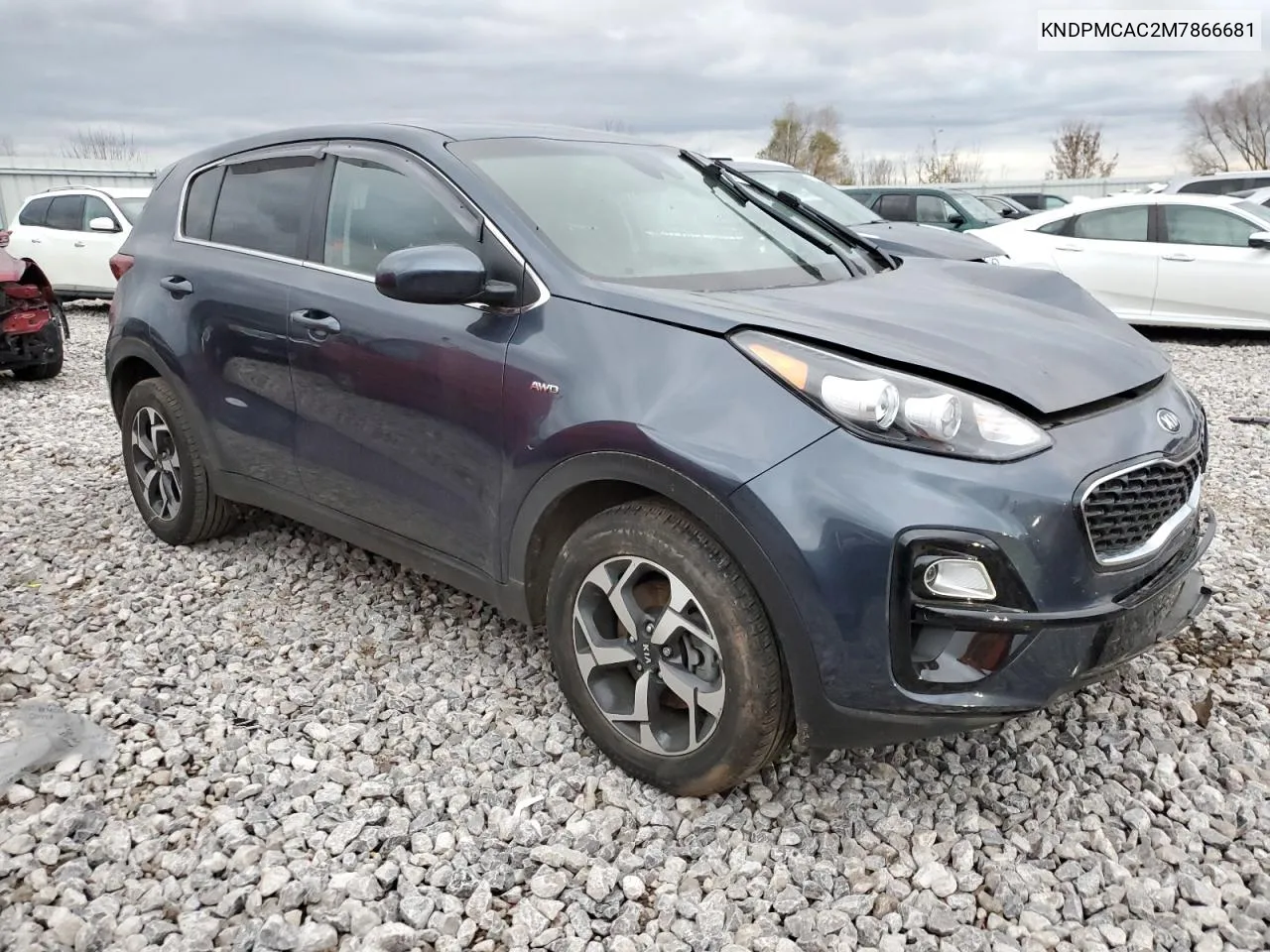 KNDPMCAC2M7866681 2021 Kia Sportage Lx