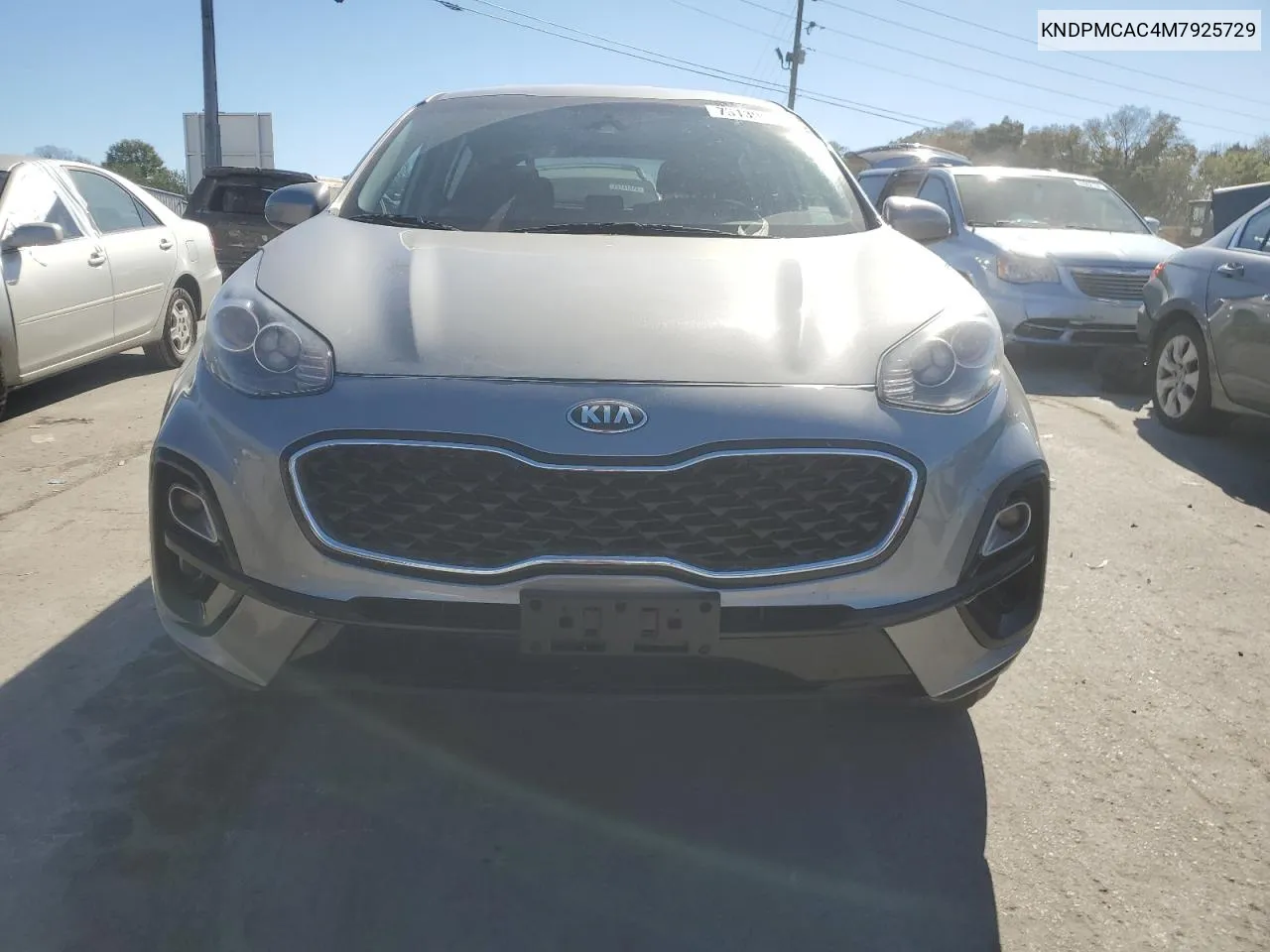 2021 Kia Sportage Lx VIN: KNDPMCAC4M7925729 Lot: 76139914