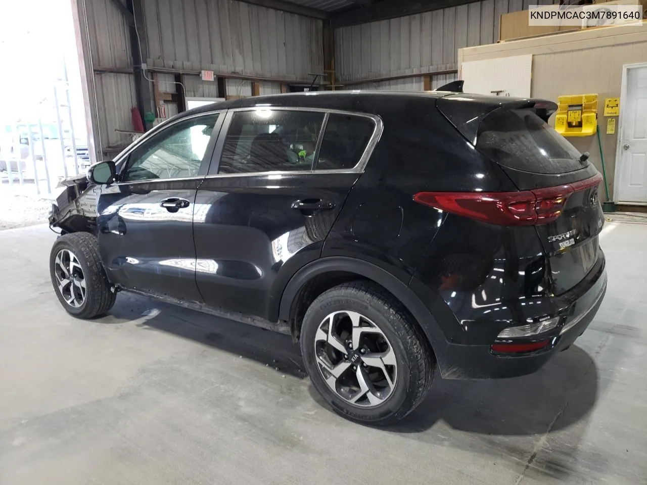 2021 Kia Sportage Lx VIN: KNDPMCAC3M7891640 Lot: 76395344