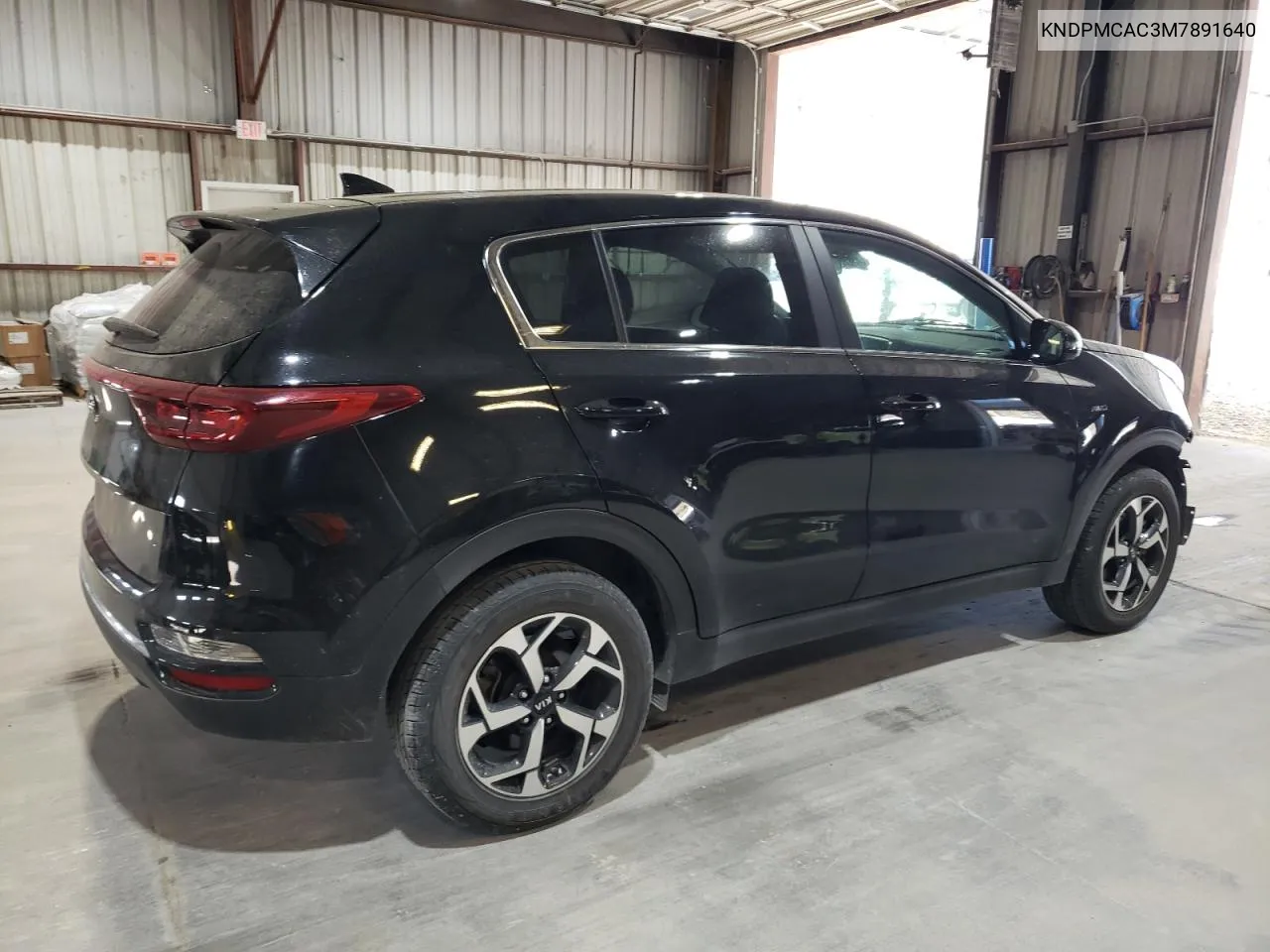 2021 Kia Sportage Lx VIN: KNDPMCAC3M7891640 Lot: 76395344