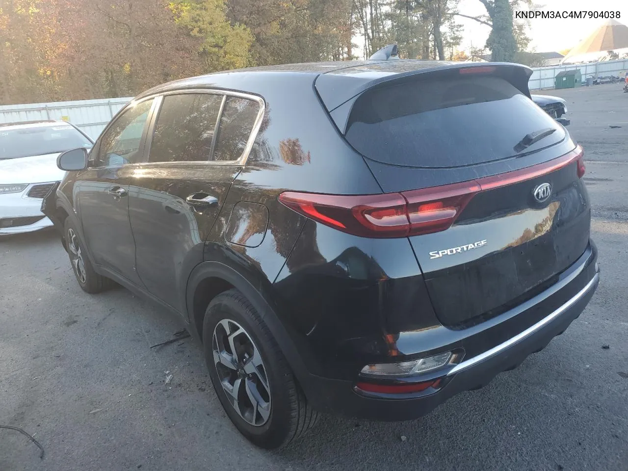 2021 Kia Sportage Lx VIN: KNDPM3AC4M7904038 Lot: 76464144