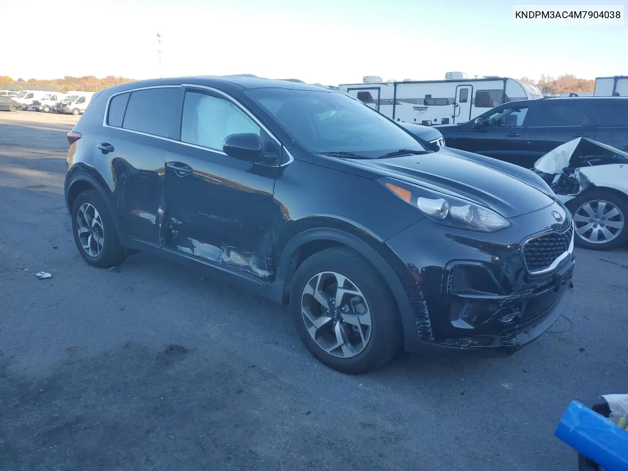 2021 Kia Sportage Lx VIN: KNDPM3AC4M7904038 Lot: 76464144