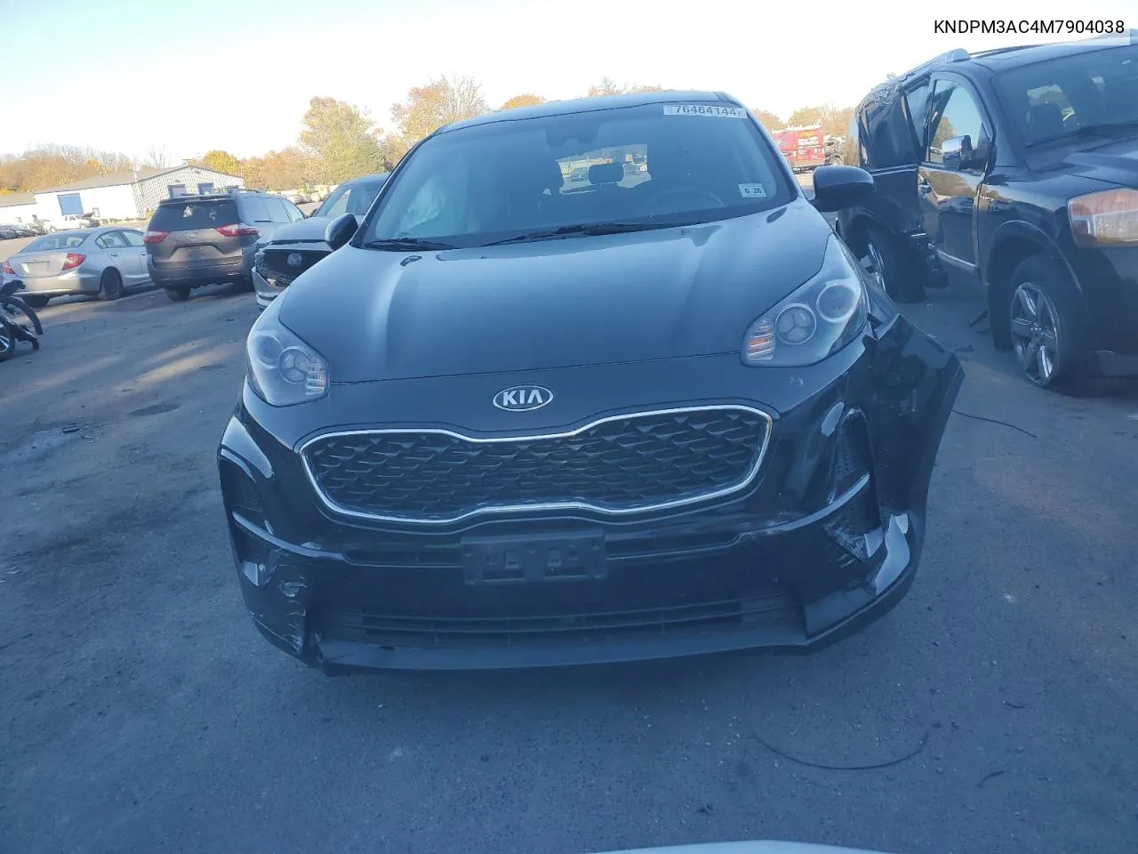 2021 Kia Sportage Lx VIN: KNDPM3AC4M7904038 Lot: 76464144