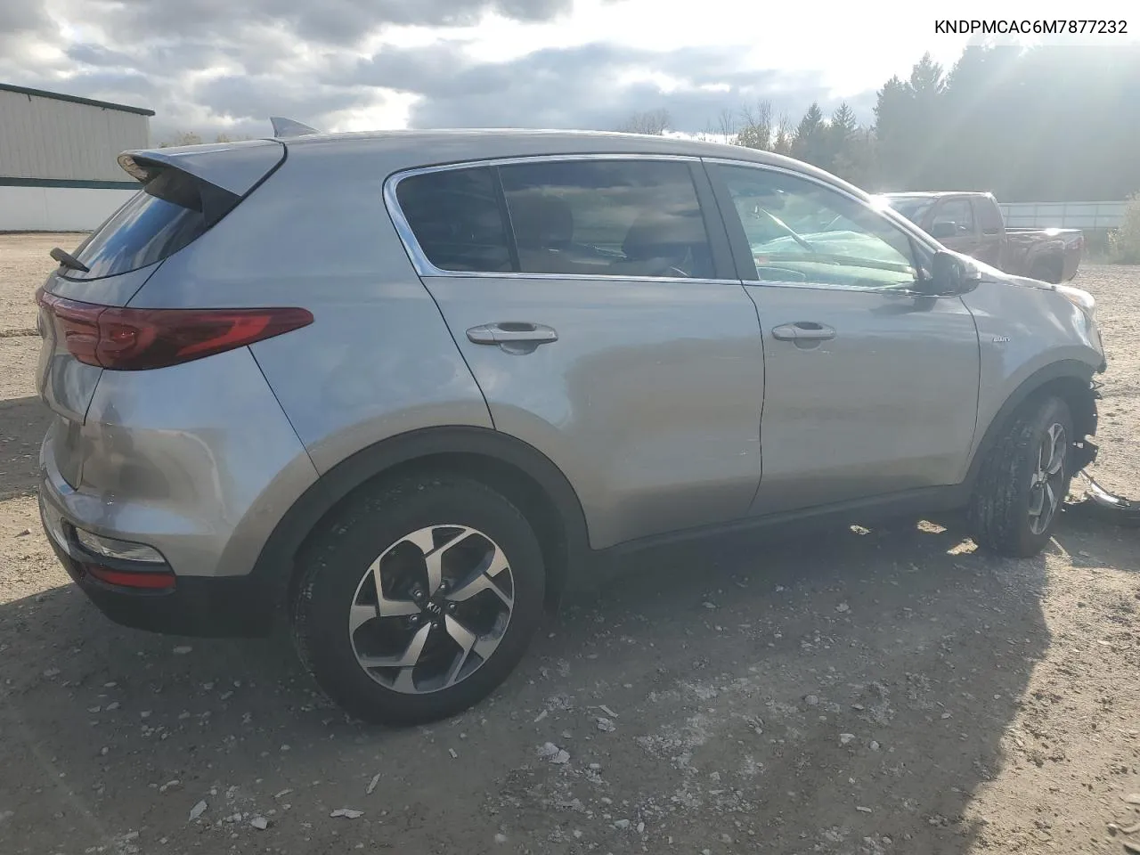 2021 Kia Sportage Lx VIN: KNDPMCAC6M7877232 Lot: 76609974