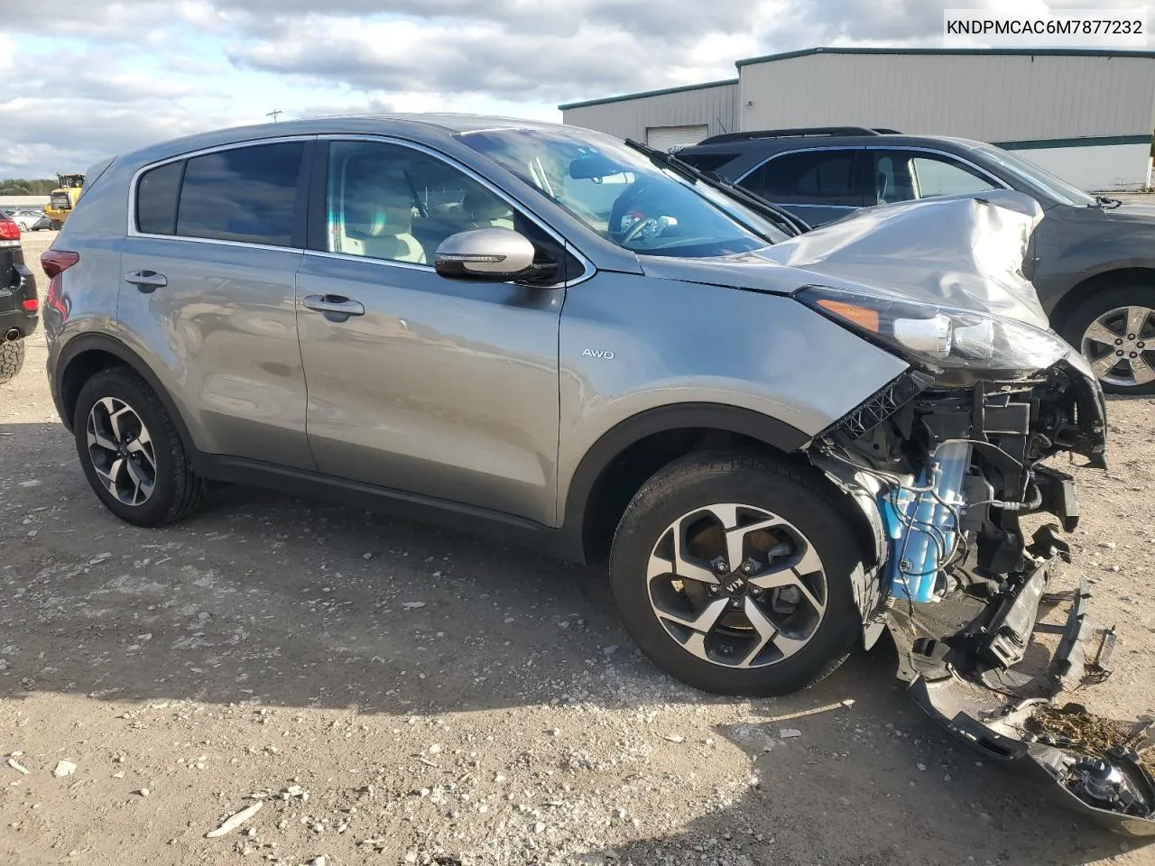 2021 Kia Sportage Lx VIN: KNDPMCAC6M7877232 Lot: 76609974