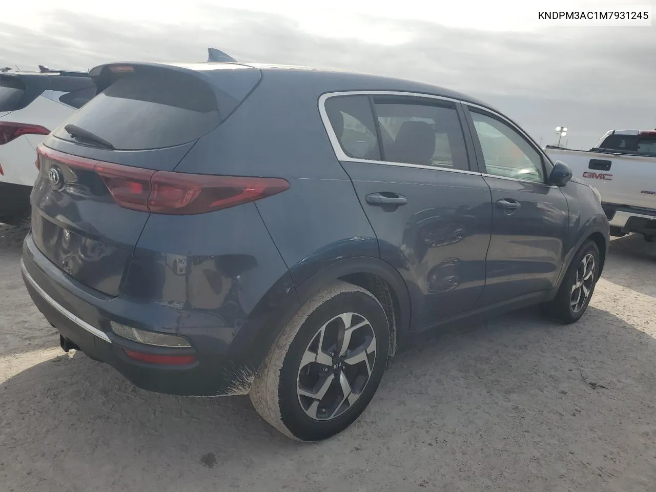 2021 Kia Sportage Lx VIN: KNDPM3AC1M7931245 Lot: 76610764