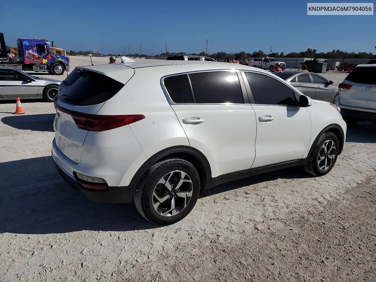 2021 Kia Sportage Lx VIN: KNDPM3AC6M7904056 Lot: 76692204