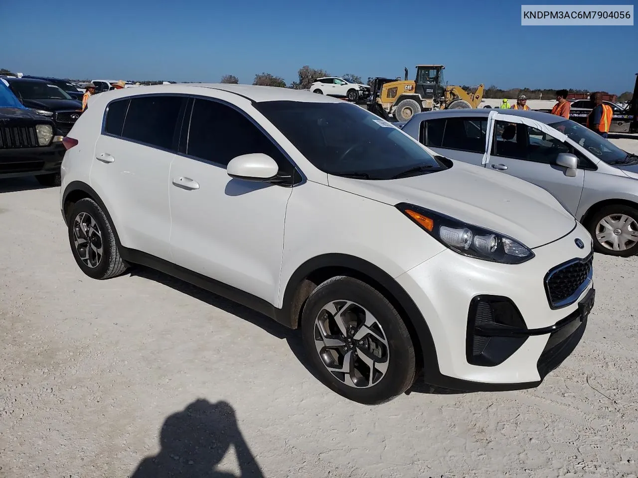 2021 Kia Sportage Lx VIN: KNDPM3AC6M7904056 Lot: 76692204