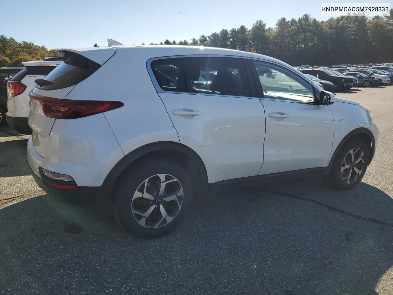 2021 Kia Sportage Lx VIN: KNDPMCAC5M7928333 Lot: 76744504