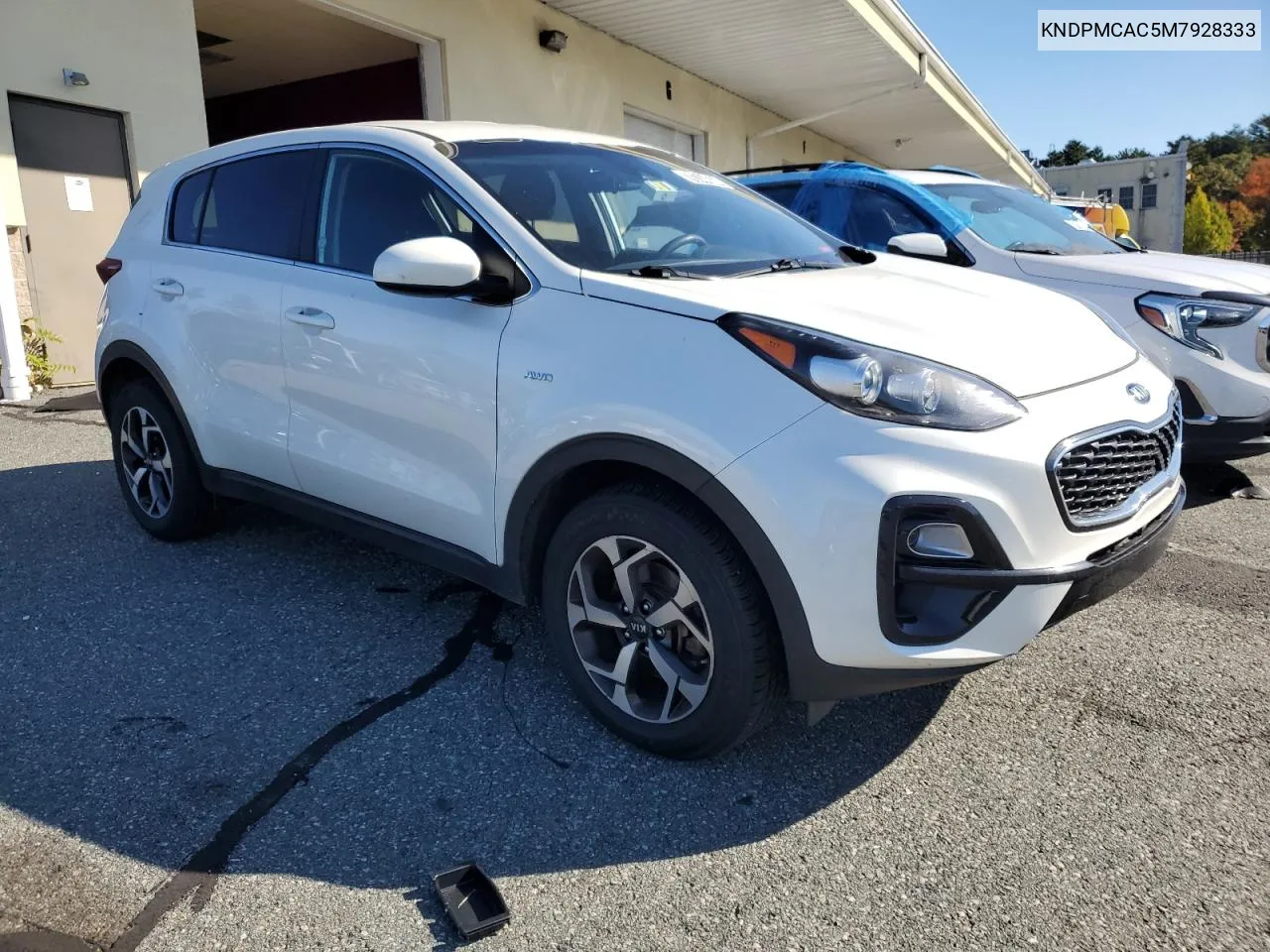 2021 Kia Sportage Lx VIN: KNDPMCAC5M7928333 Lot: 76744504