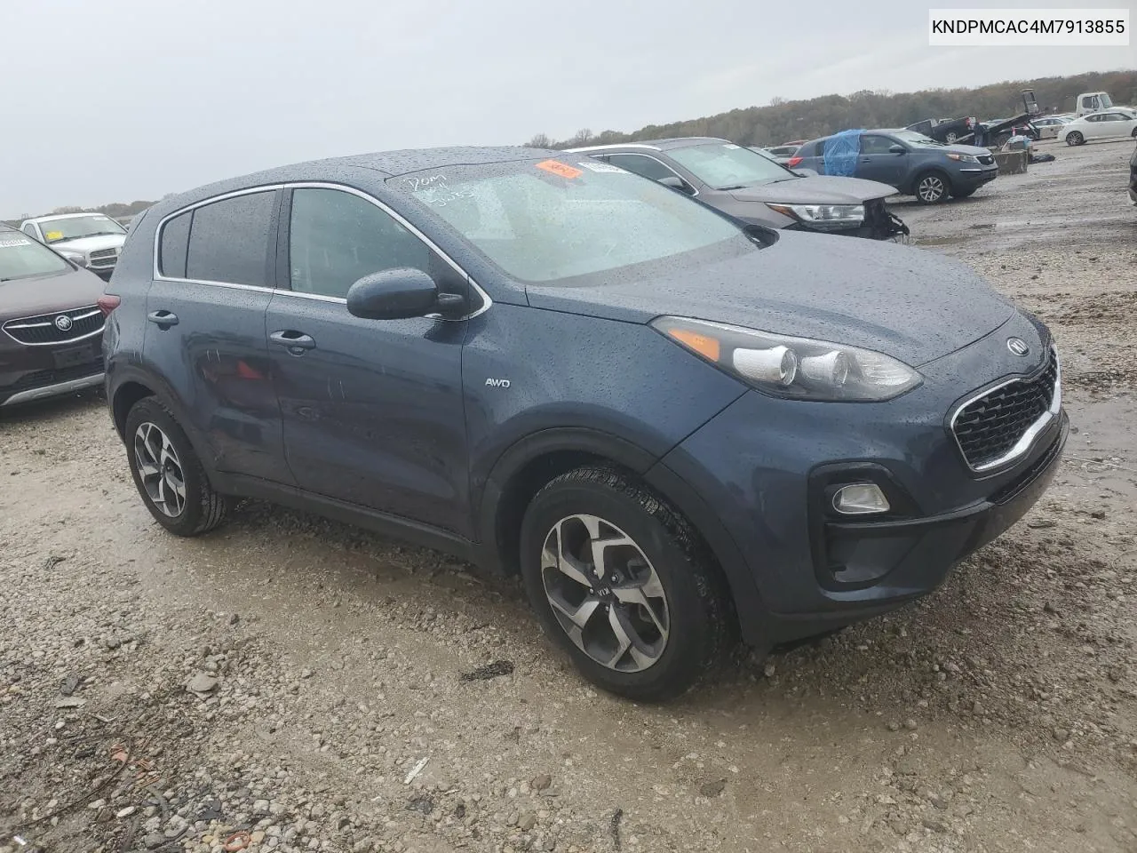 2021 Kia Sportage Lx VIN: KNDPMCAC4M7913855 Lot: 77445564