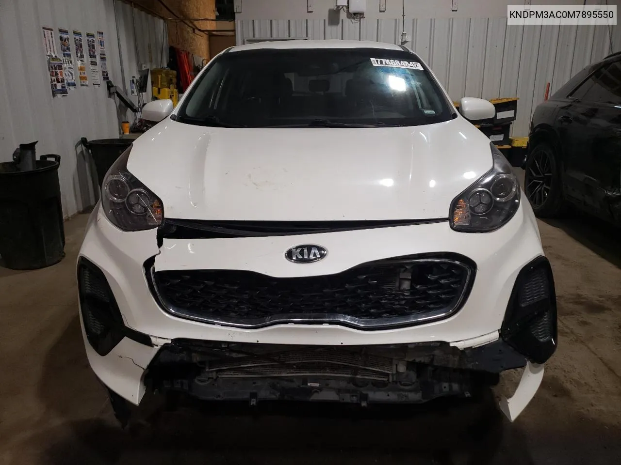 2021 Kia Sportage Lx VIN: KNDPM3AC0M7895550 Lot: 77468484