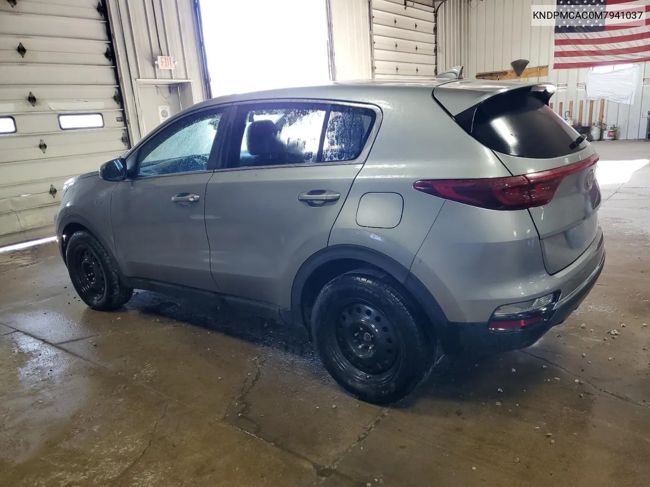 2021 Kia Sportage Lx VIN: KNDPMCAC0M7941037 Lot: 77670464