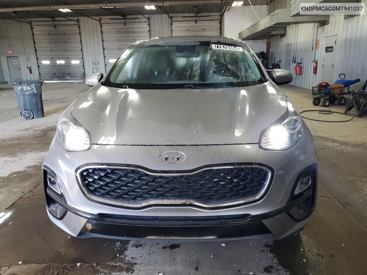 2021 Kia Sportage Lx VIN: KNDPMCAC0M7941037 Lot: 77670464