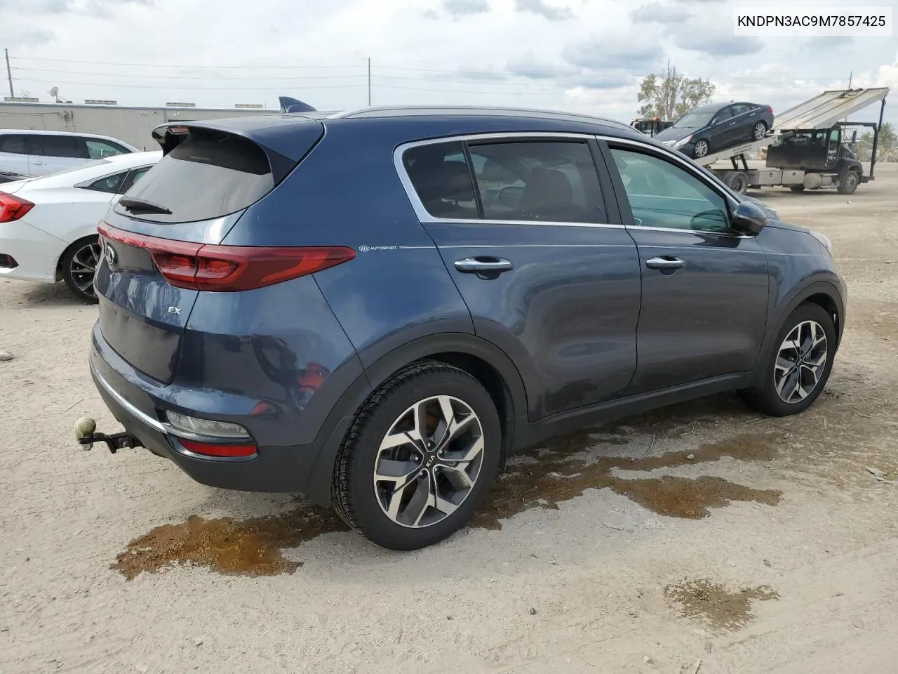 2021 Kia Sportage Ex VIN: KNDPN3AC9M7857425 Lot: 78140924