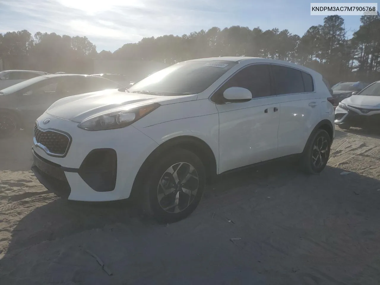 2021 Kia Sportage Lx VIN: KNDPM3AC7M7906768 Lot: 78589804