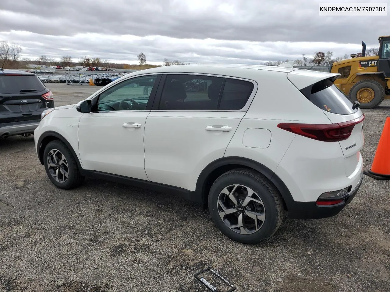 2021 Kia Sportage Lx VIN: KNDPMCAC5M7907384 Lot: 78603784