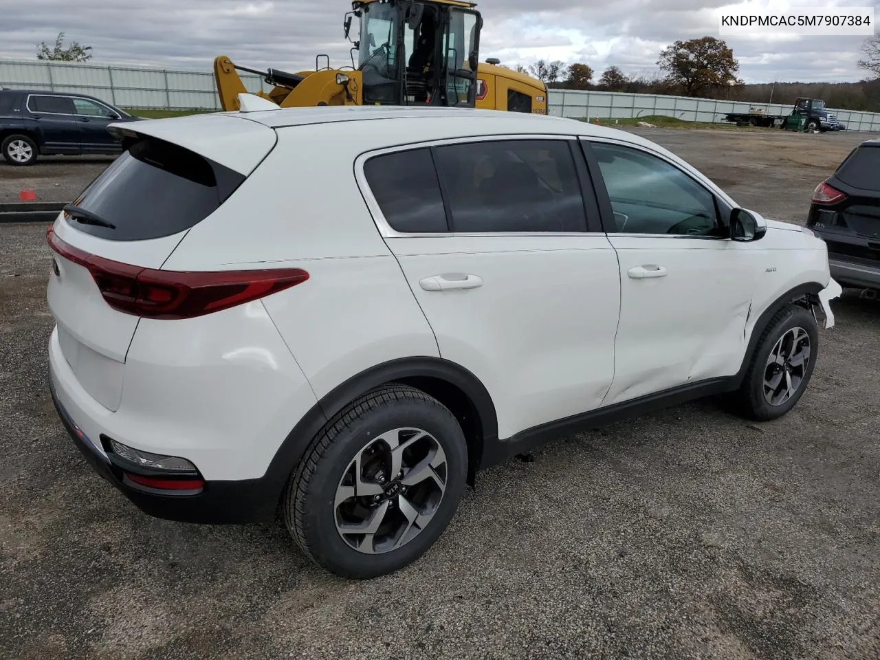 2021 Kia Sportage Lx VIN: KNDPMCAC5M7907384 Lot: 78603784