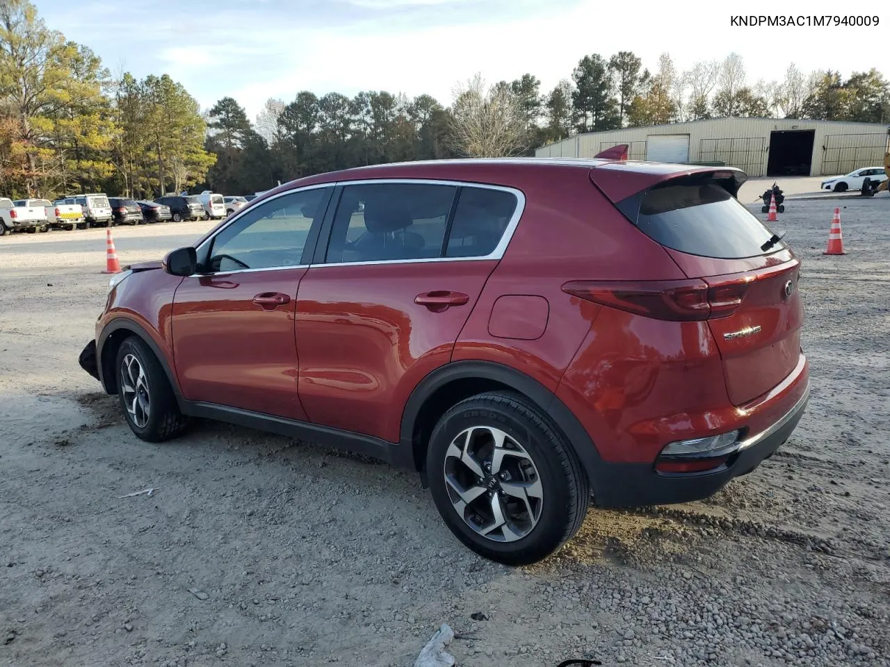 2021 Kia Sportage Lx VIN: KNDPM3AC1M7940009 Lot: 79188544