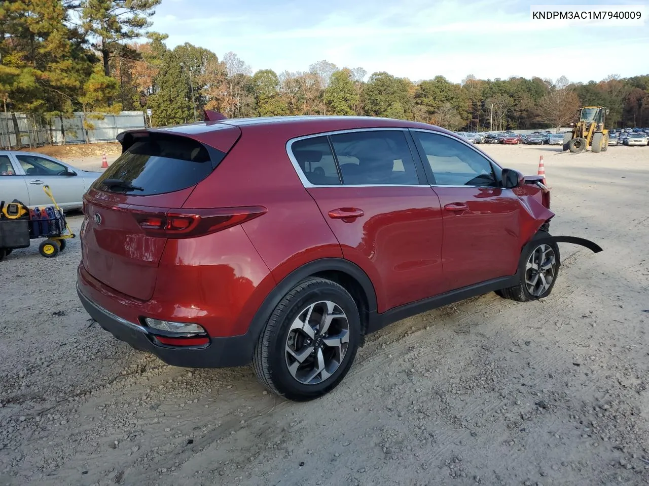 2021 Kia Sportage Lx VIN: KNDPM3AC1M7940009 Lot: 79188544