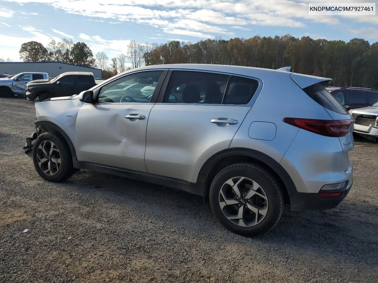 2021 Kia Sportage Lx VIN: KNDPMCAC9M7927461 Lot: 79200924