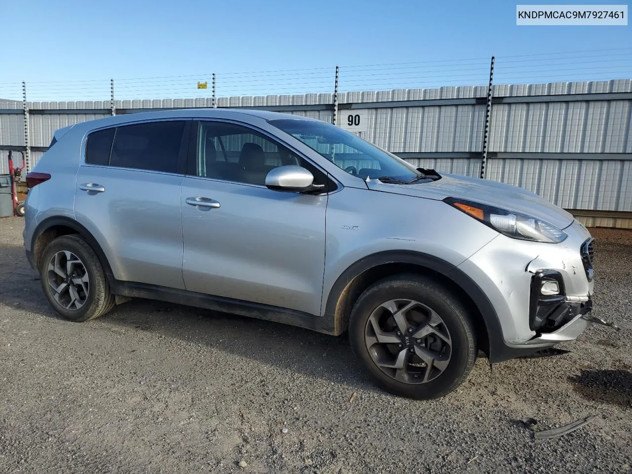 2021 Kia Sportage Lx VIN: KNDPMCAC9M7927461 Lot: 79200924