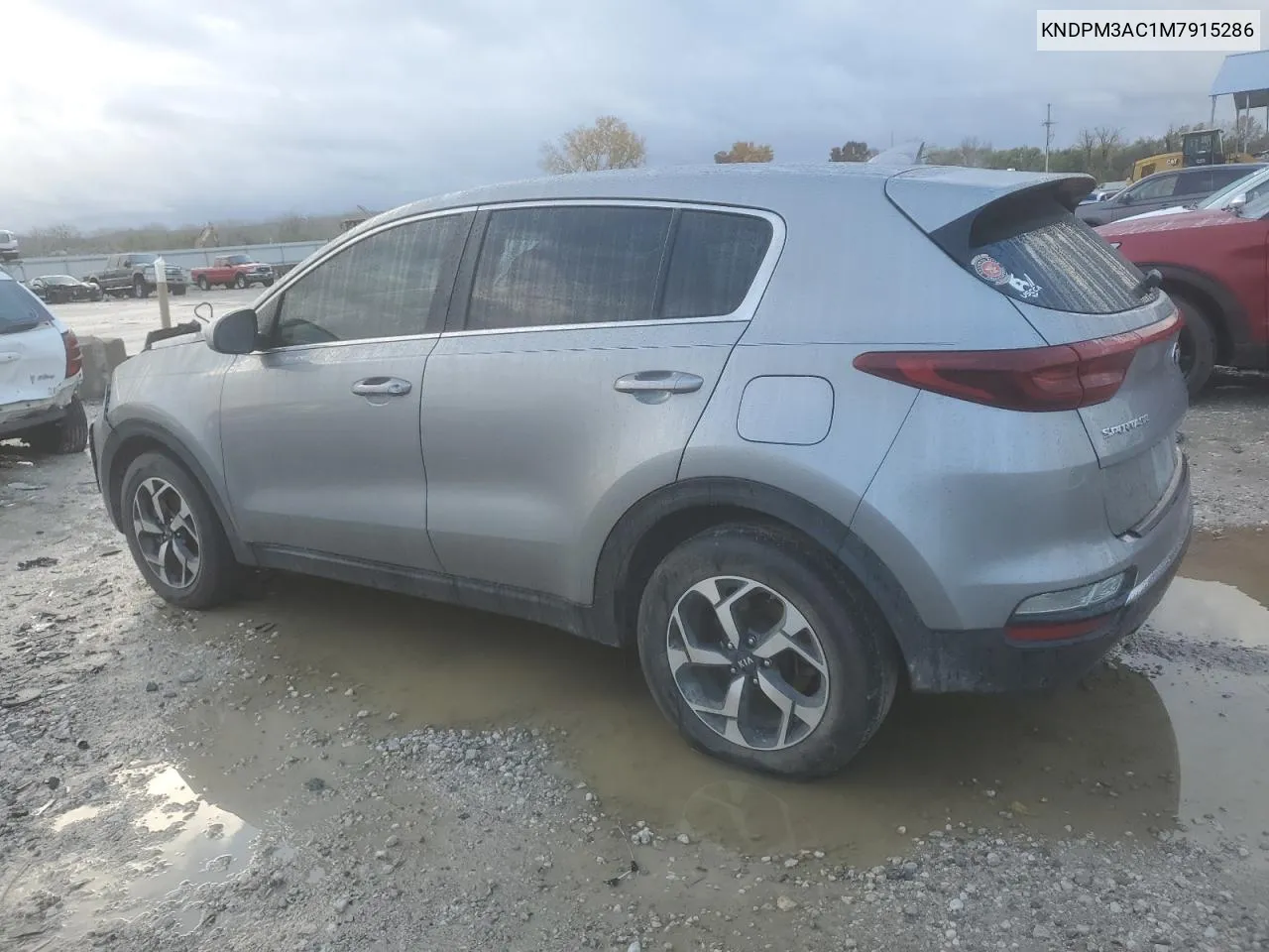 2021 Kia Sportage Lx VIN: KNDPM3AC1M7915286 Lot: 79323384