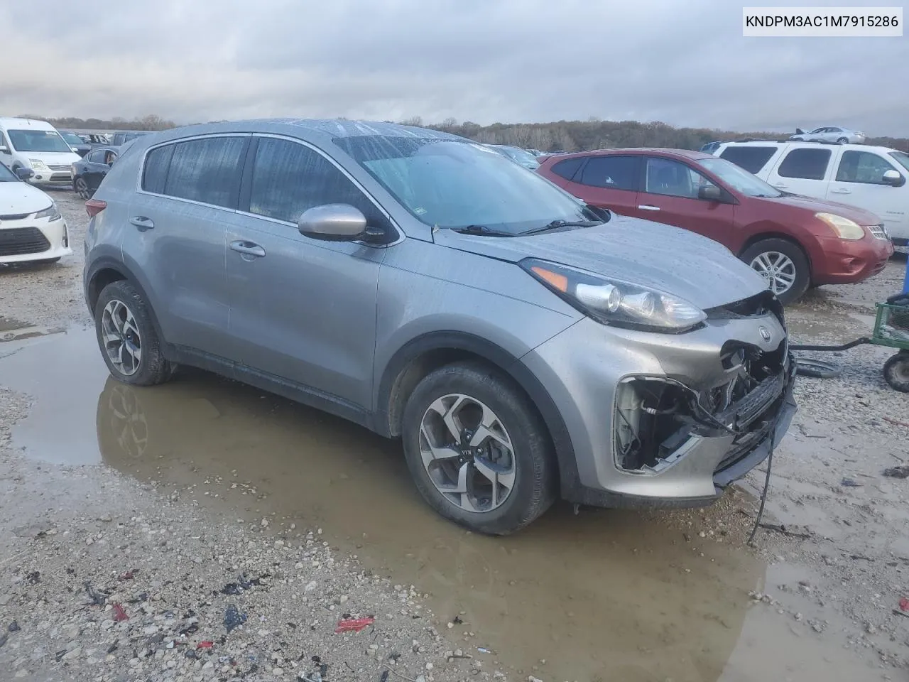 2021 Kia Sportage Lx VIN: KNDPM3AC1M7915286 Lot: 79323384