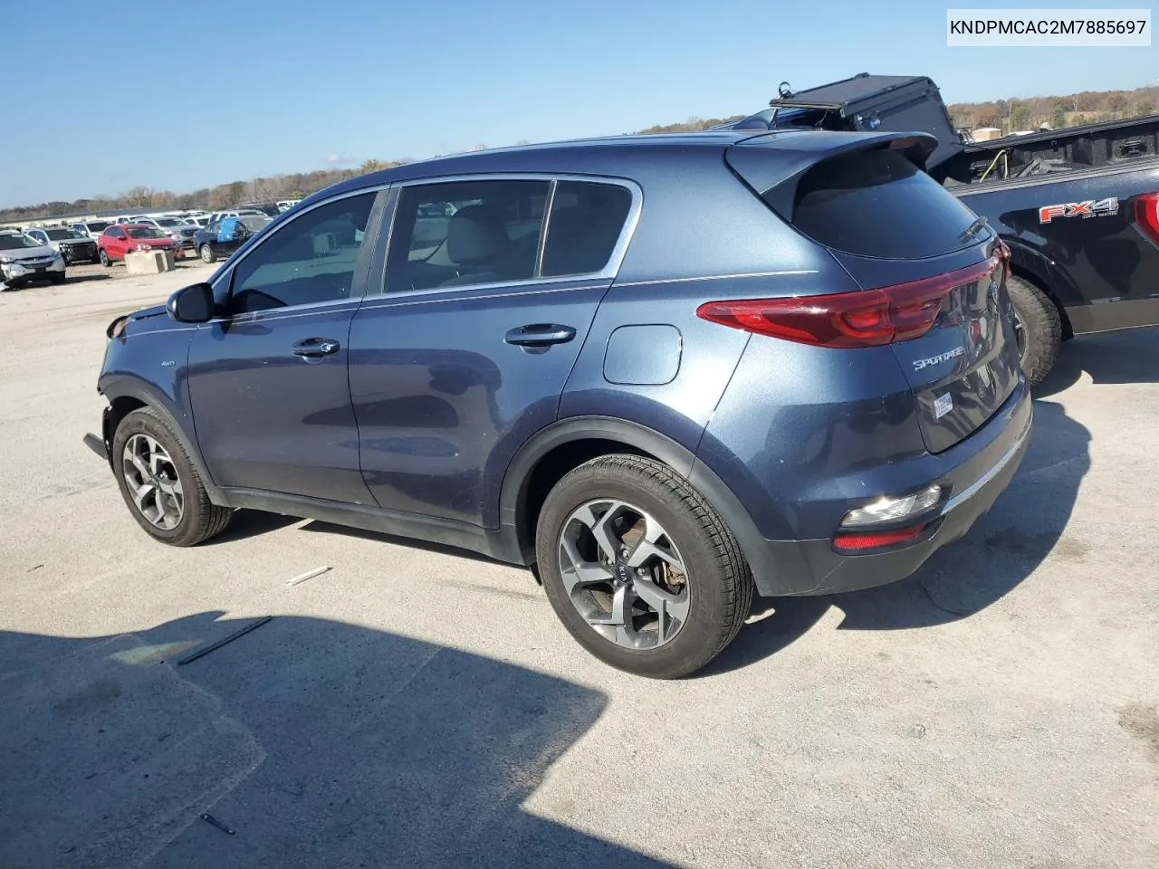 2021 Kia Sportage Lx VIN: KNDPMCAC2M7885697 Lot: 79719474