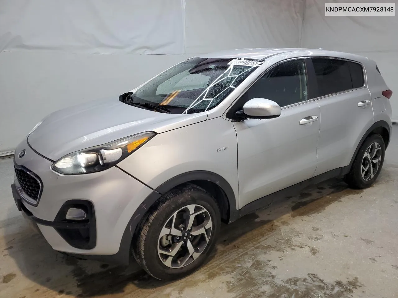 2021 Kia Sportage Lx VIN: KNDPMCACXM7928148 Lot: 79722744